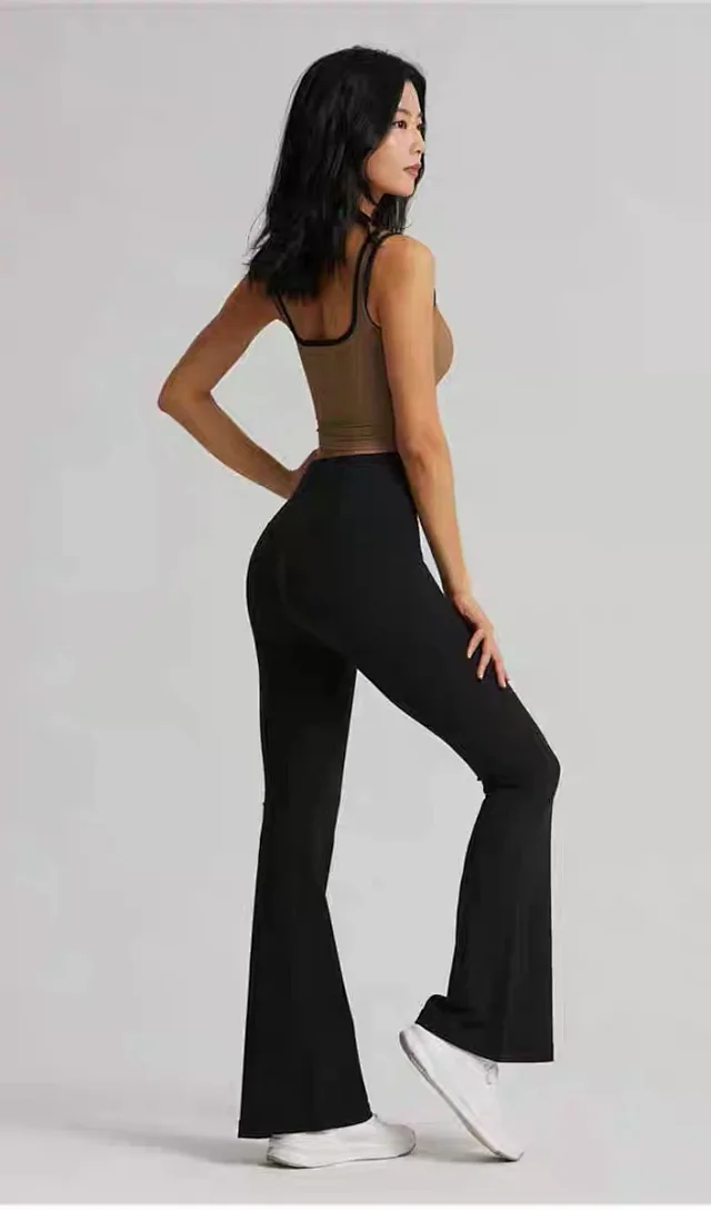Alo Trousers High-Waisted Flared Yoga product detail image 37