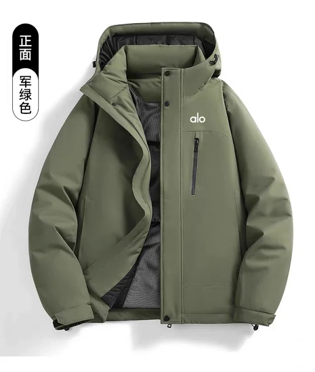 Alo Down Jackets Hooded insulated waterproof jacket product detail image 24
