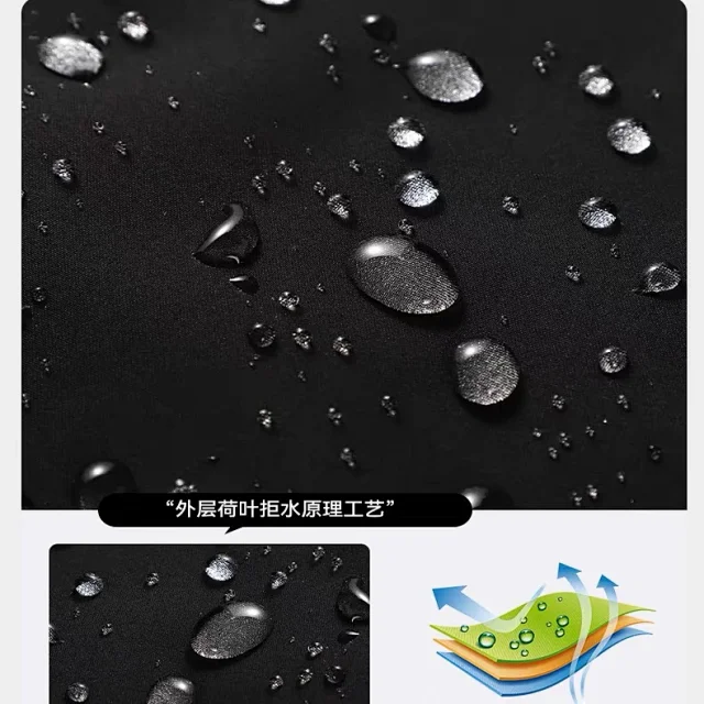 Alo Down Jackets Hooded insulated waterproof jacket product detail image 2