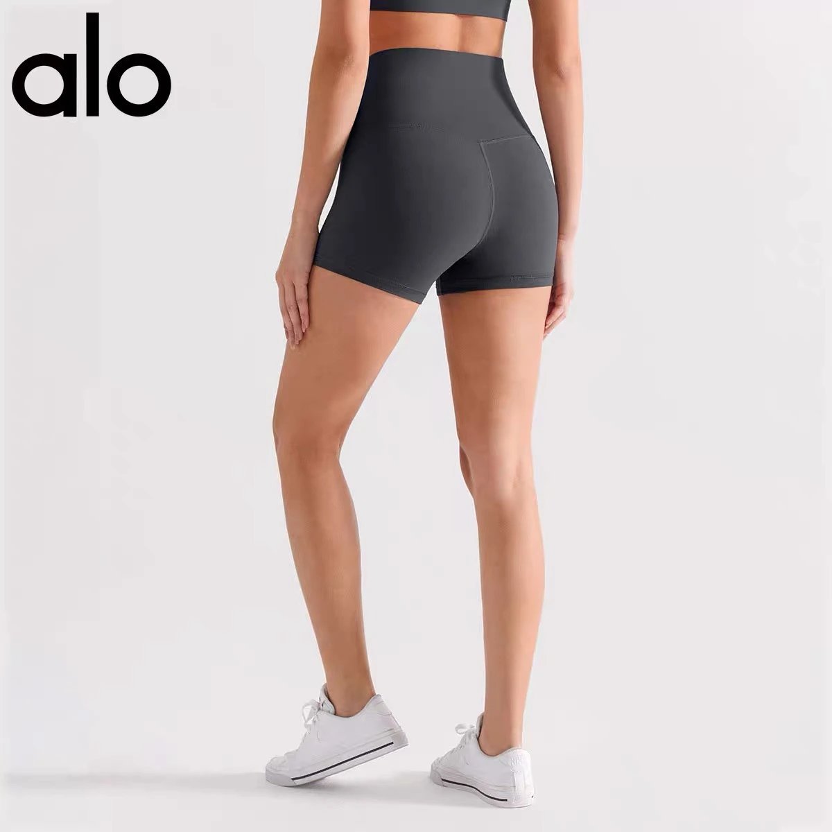 Alo Shorts High-Waisted Biker image 12