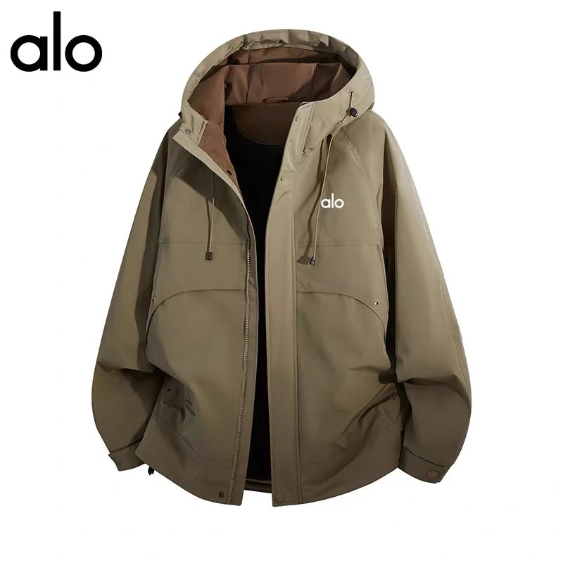 Alo Down Jackets Hooded insulated jacket with flap pockets image 4