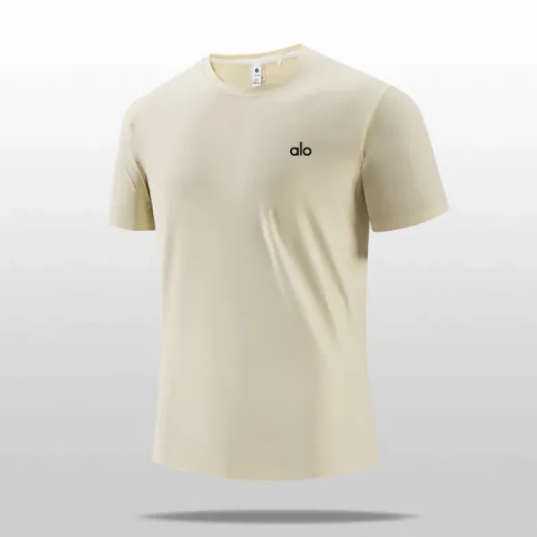 Alo Yoga Essential Performance T-Shirt Forest Green - 10