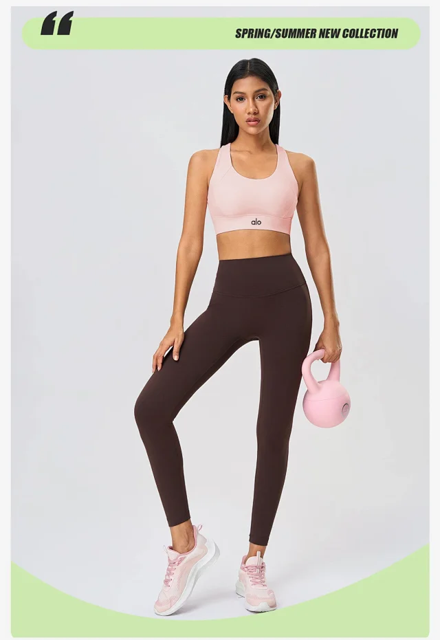 Alo Underwear Adjustable racerback sports bra product detail image 3