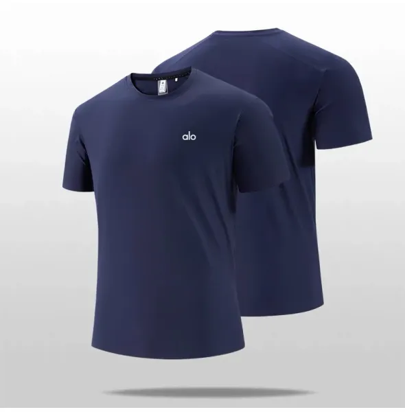Alo Yoga Essential Performance T-Shirt Forest Green - 22
