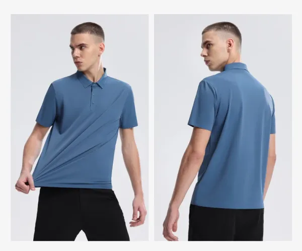 Yoga Performance Polo Beige Polo - 25