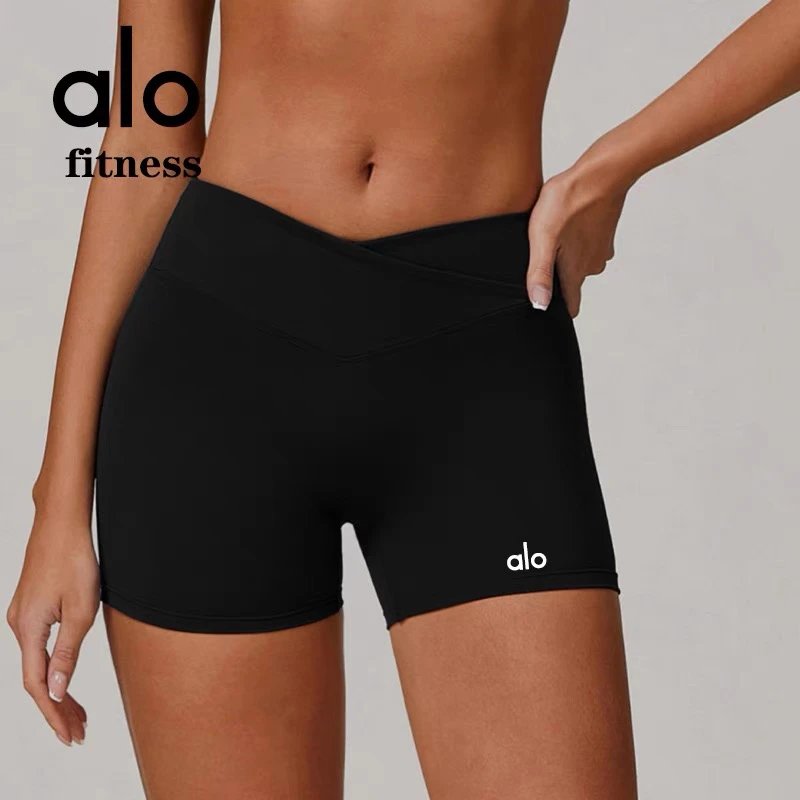 Alo Yoga Trousers Crossover-Waist Flared Leggings image 6