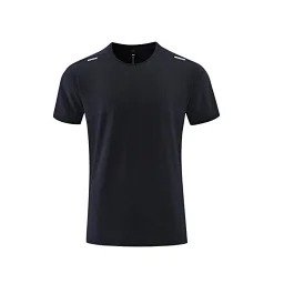 thumbnail for ALO Cross-border Summer Short-sleeved Sports T T-Shirt Men's Quick-drying Clothes Breathable Sweat-absorbing Crewneck Running Clothes Fitness Top