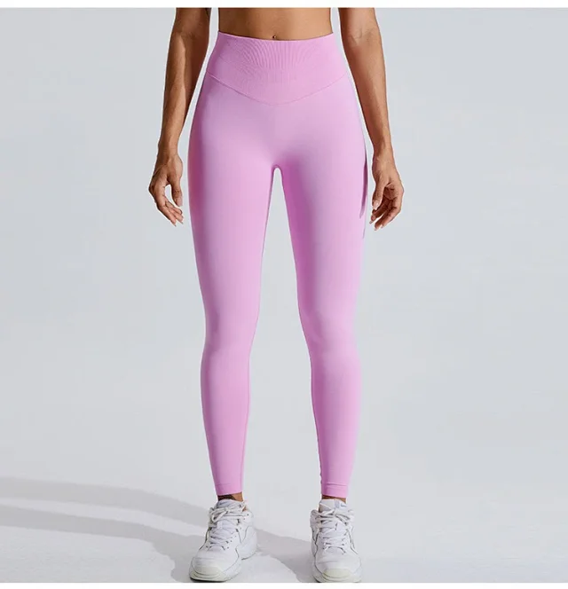 Alo Yoga Trousers High-Waisted V-Waist Scrunch Leggings product detail image 27