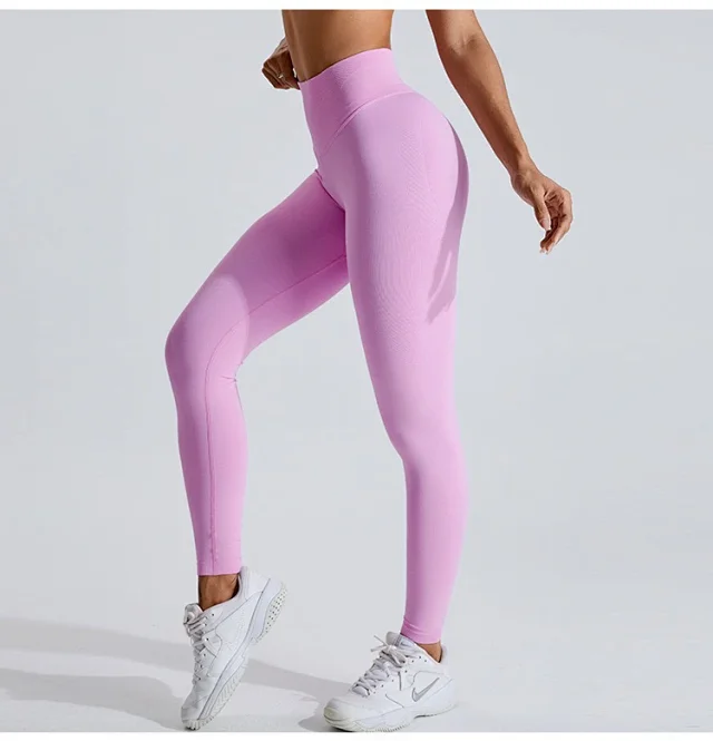 Alo Yoga Trousers High-Waisted V-Waist Scrunch Leggings product detail image 26