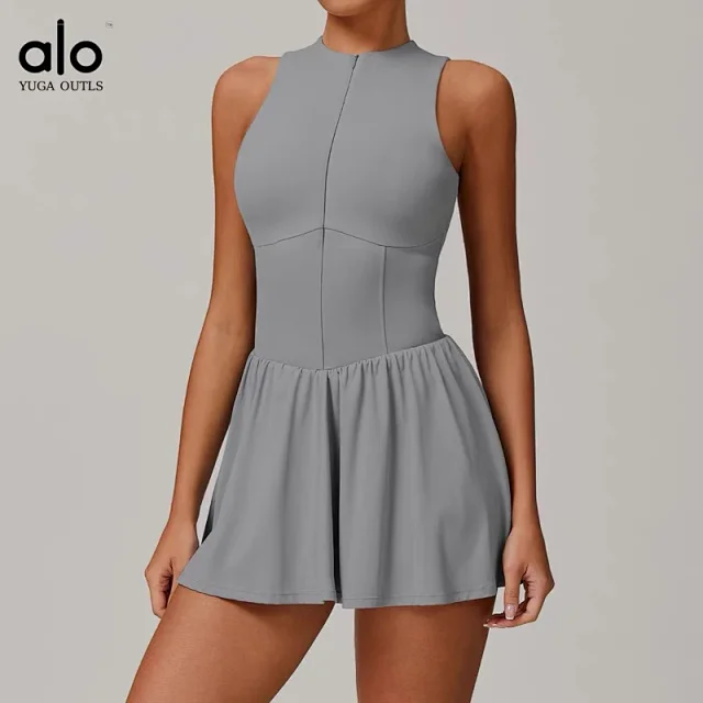 Unbranded Dresses Sleeveless High-Neck Tennis Dress product detail image 8