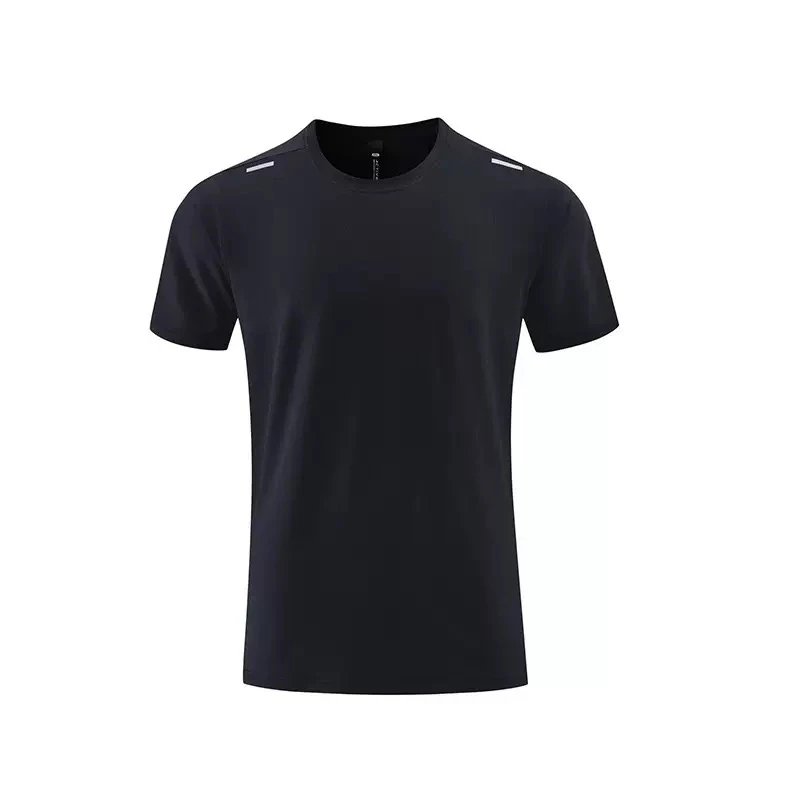 Alo T-Shirts Short-Sleeve Crewneck Performance T-Shirt with Reflective Shoulder Accents image 6