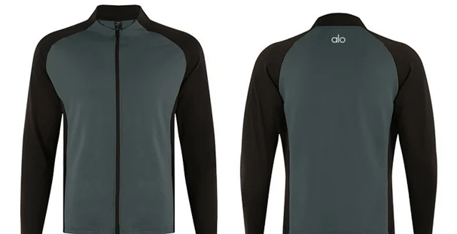 Unbranded Jackets Color-blocked stand-collar full-zip athletic jacket product detail image 7