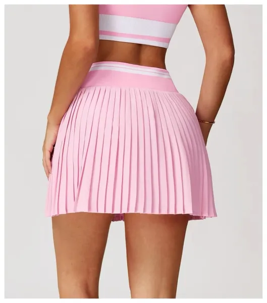 Alo Pleated Tennis Skirt Pink - 34