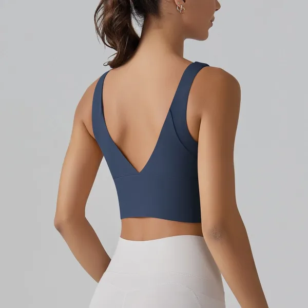 Alo Yoga Sculpt Seamless Sports Bra in Taupe Activewear - 16