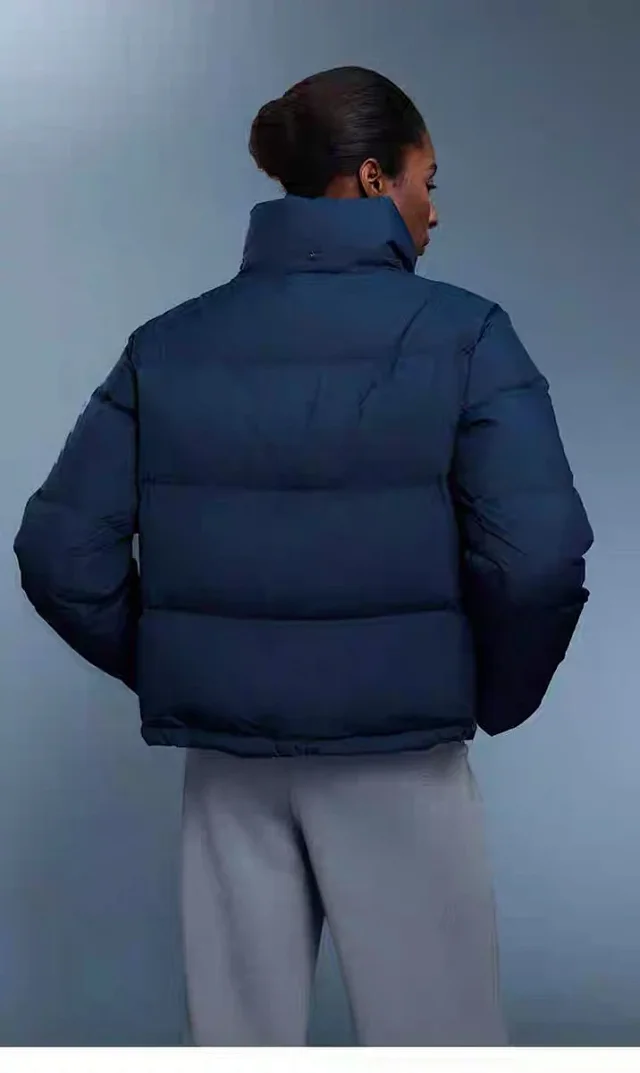 Alo Down Jackets Cropped hooded puffer jacket product detail image 25