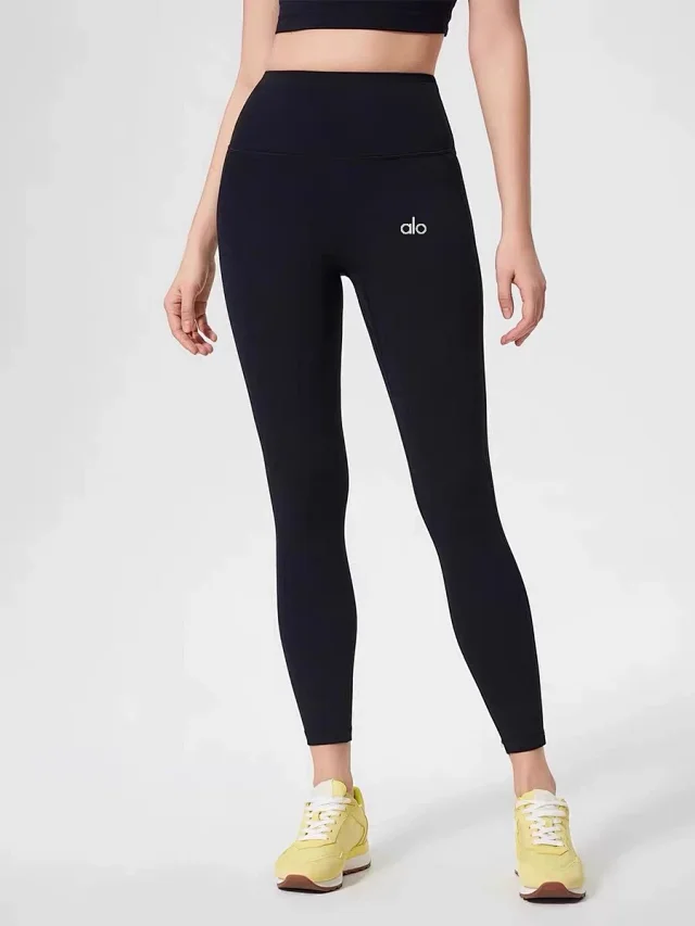 Alo Trousers High-Waisted Full-Length Leggings product detail image 2