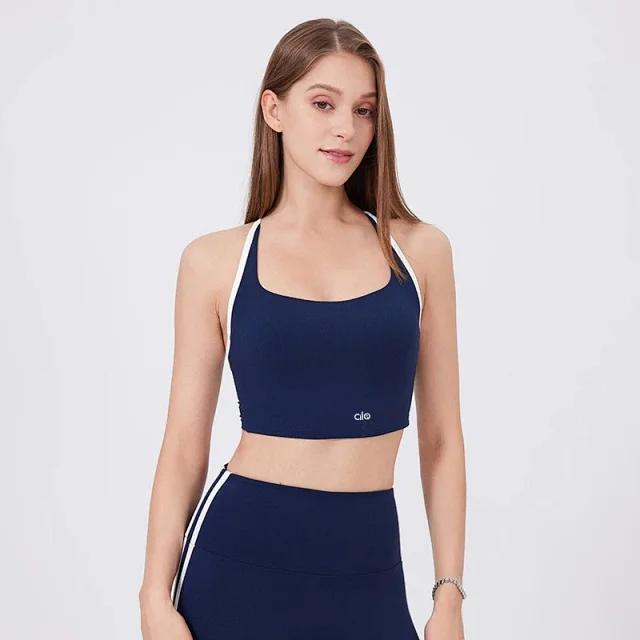 Alo Yoga Underwear Colorblock Square-Neck Sports Bra product detail image 8