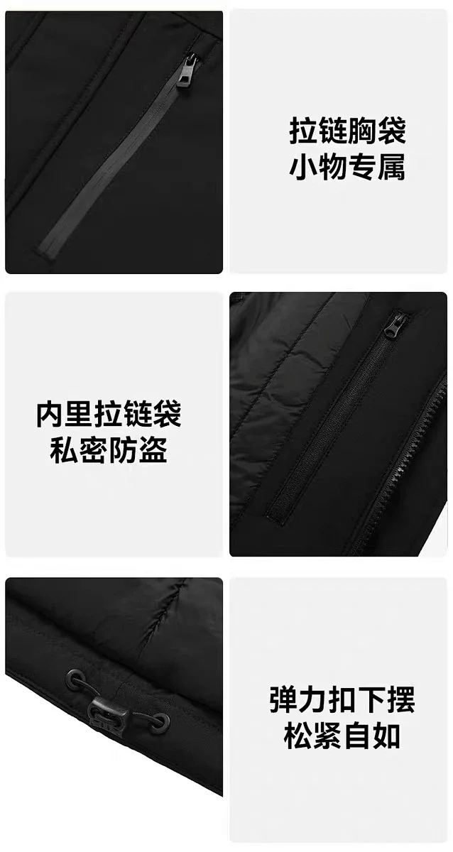 Alo Down Jackets Hooded insulated waterproof jacket product detail image 29