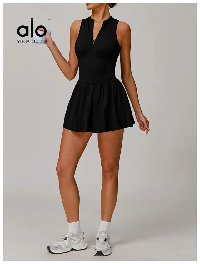 Unbranded Dresses Sleeveless High-Neck Tennis Dress product detail image 32