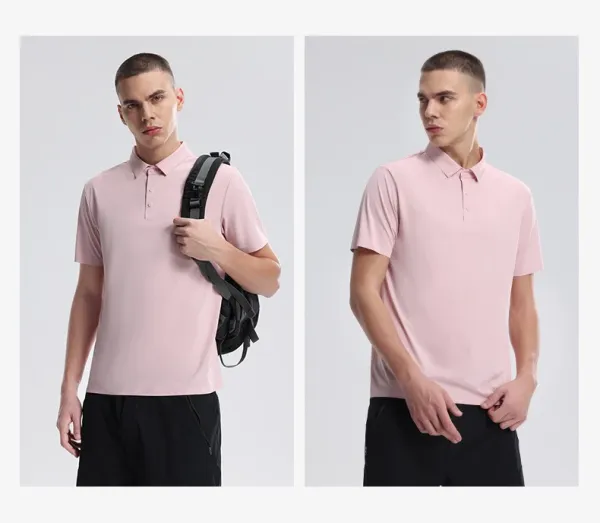 Yoga Performance Polo Beige Polo - 31