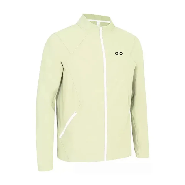 Alo Jackets Stand-collar lightweight zip jacket product detail image 5
