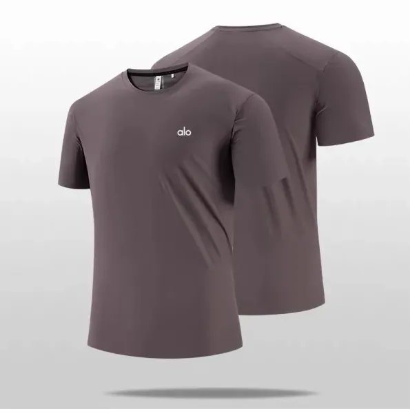 Alo Yoga Essential Performance T-Shirt Forest Green - 23