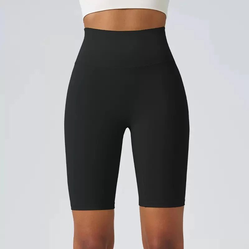 Alo Yoga Shorts High-Waist Biker with Side Phone Pocket image 6