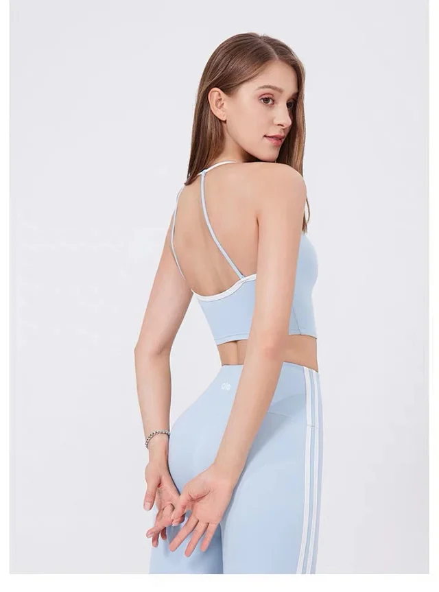 Alo Yoga Underwear Colorblock Square-Neck Sports Bra product detail image 30
