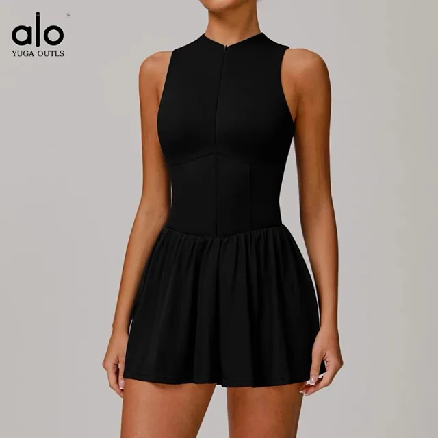 Unbranded Dresses Sleeveless High-Neck Tennis Dress product detail image 1