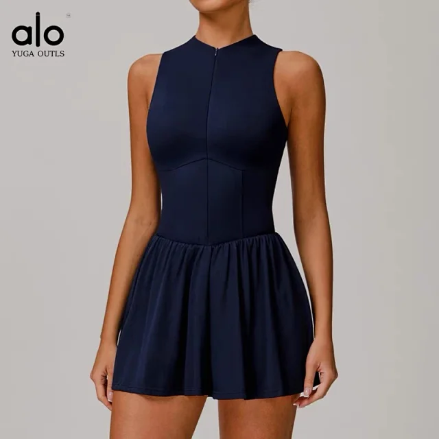 Unbranded Dresses Sleeveless High-Neck Tennis Dress product detail image 5