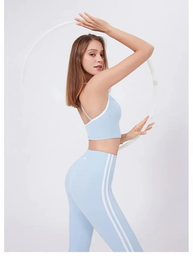 Alo Yoga Underwear Colorblock Square-Neck Sports Bra product detail image 31