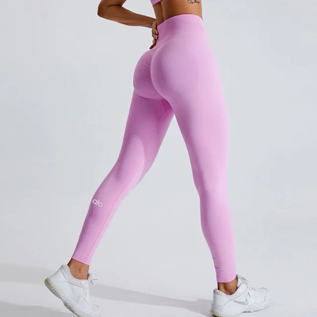 Alo Yoga Trousers High-Waisted V-Waist Scrunch Leggings product detail image 28