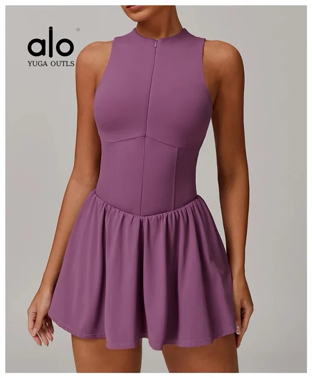 Unbranded Dresses Sleeveless High-Neck Tennis Dress product detail image 29