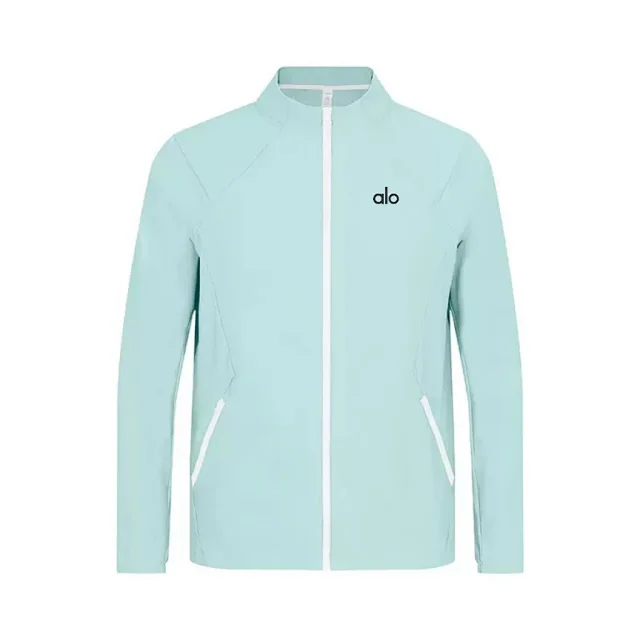 Alo Jackets Stand-collar lightweight zip jacket product detail image 6