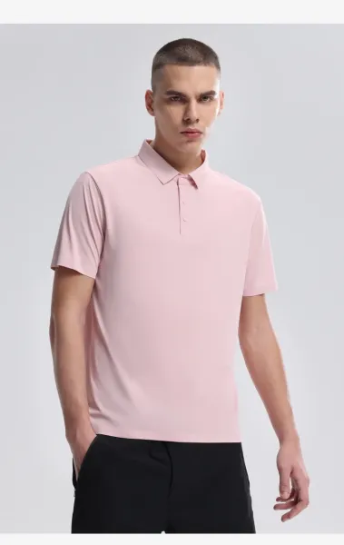 Yoga Performance Polo Beige Polo - 30