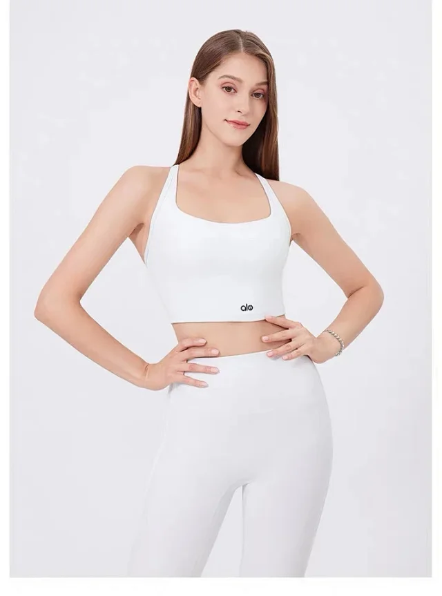 Alo Yoga Underwear Colorblock Square-Neck Sports Bra product detail image 18
