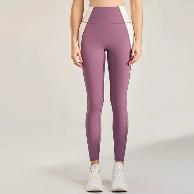 Alo Yoga Trousers High-Waisted Contrast-Panel Leggings product detail image 10