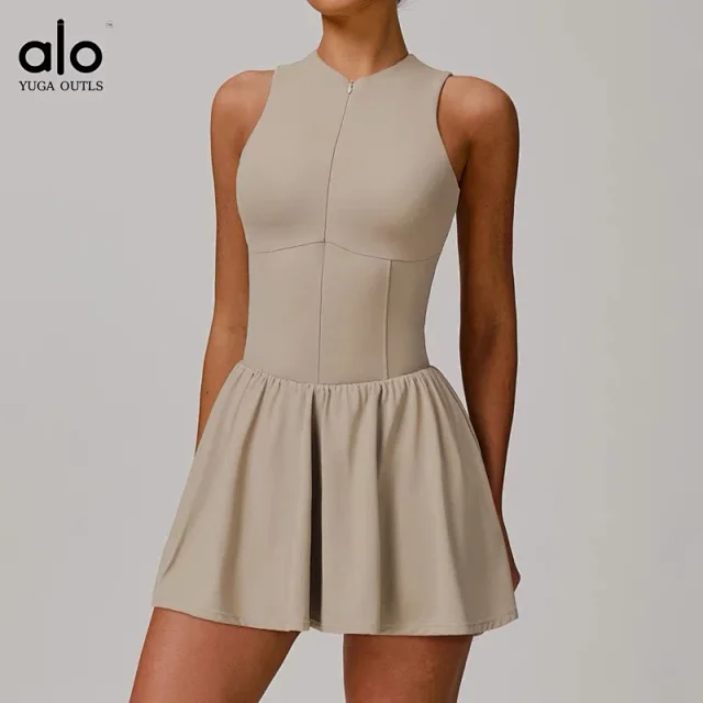 Unbranded Dresses Sleeveless High-Neck Tennis Dress product detail image 9