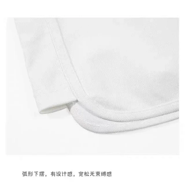 Alo T-Shirts Oversized drop-shoulder curved-hem short-sleeve T-shirt product detail image 21