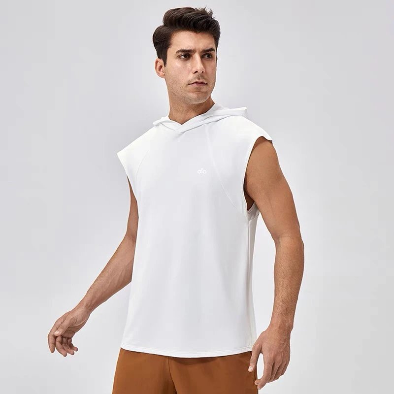 Alo Alo Hooded Sleeveless Top 
