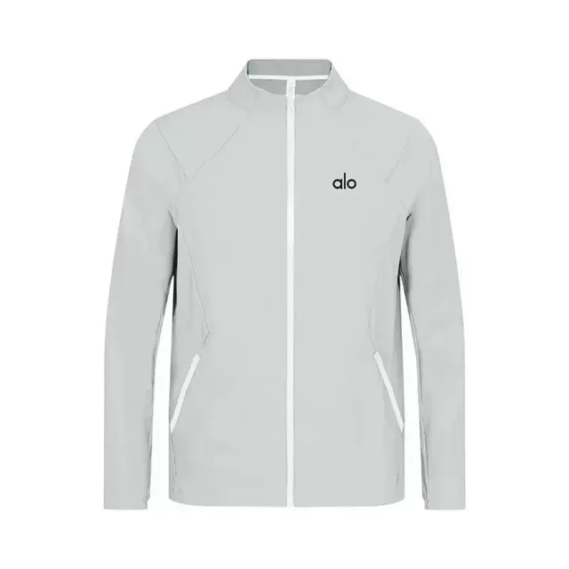 Alo Jackets Stand-collar lightweight zip jacket product detail image 8