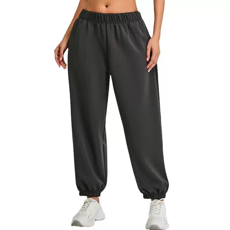 Design Wide-Leg Jogger Pants Burgundy Sweatpants - 13