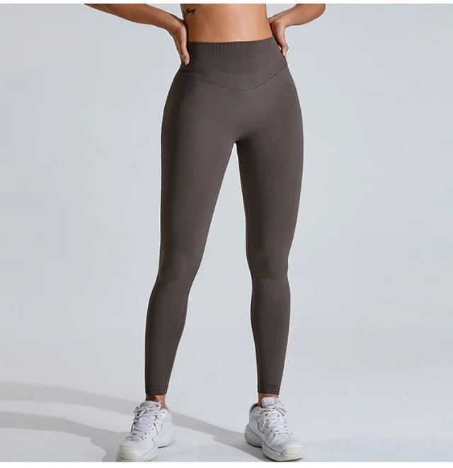 Alo Yoga Trousers High-Waisted V-Waist Scrunch Leggings product detail image 17