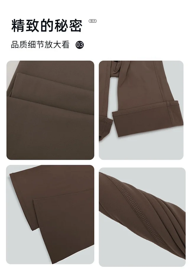 Alo Trousers High-Waisted Fleece-Lined Leggings product detail image 17