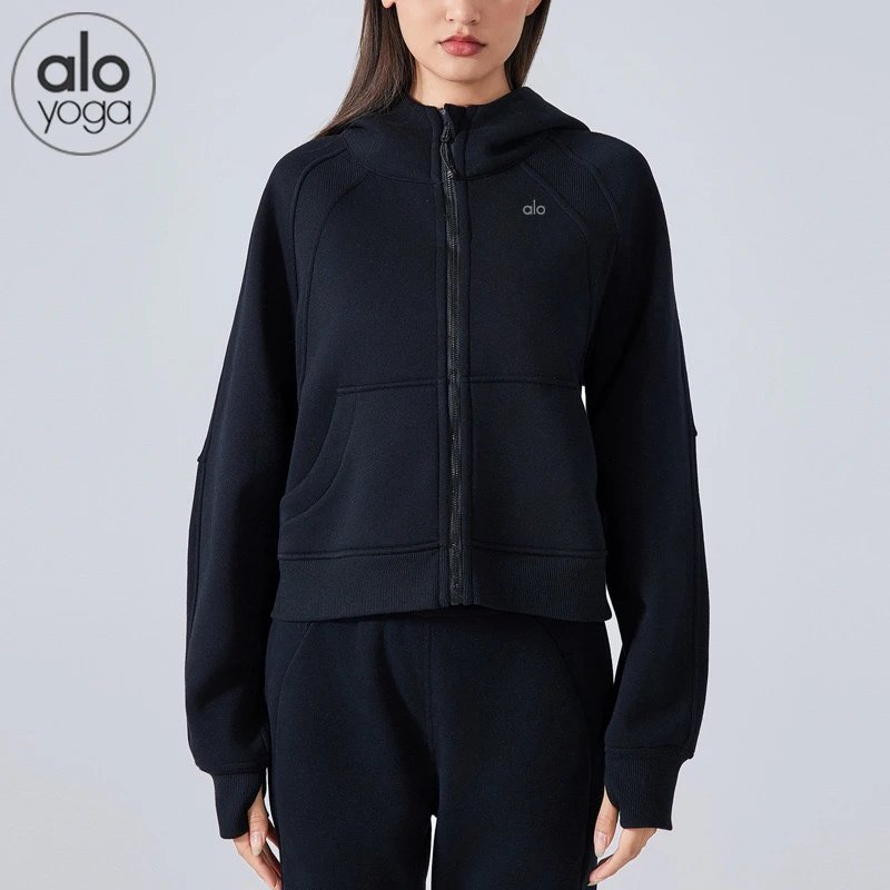 Alo Hoodie Zip-up (7 Colorways) foto 2
