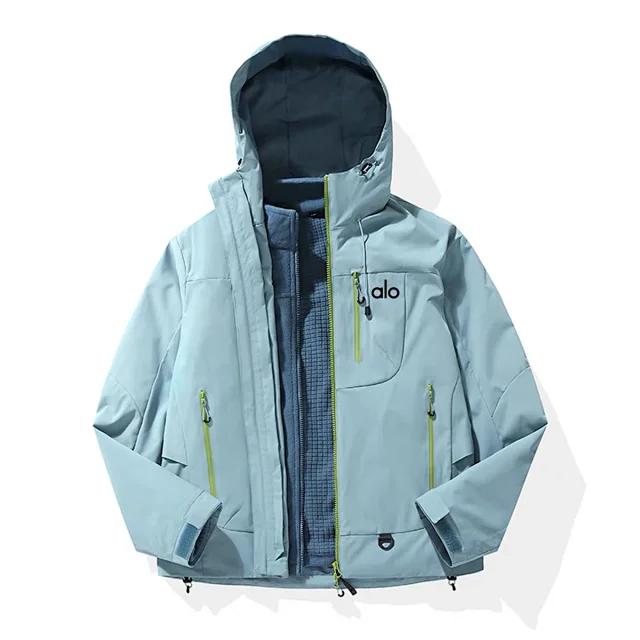 Alo Jackets Hooded 3-in-1 Outdoor Jacket with Fleece Lining product detail image 14