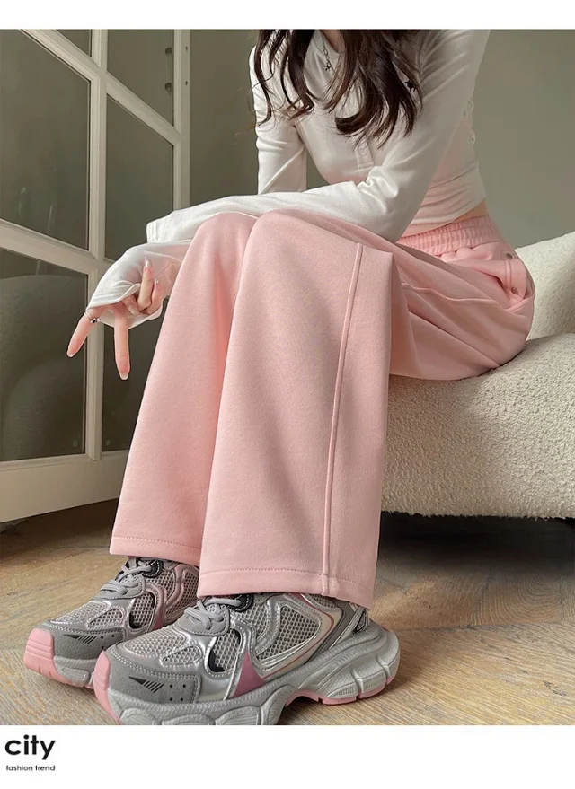 Alo Trousers Wide-leg drawstring with rivet pockets product detail image 13