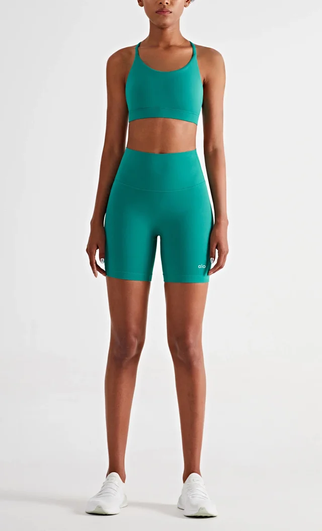 Alo Yoga Shorts High-Waisted Biker product detail image 24