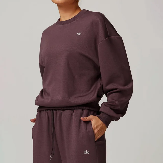 Alo Hoodies & Sweatshirts Crewneck long-sleeve sweatshirt product detail image 20