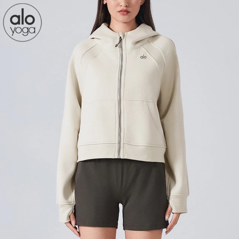 Alo Hoodie Zip-up (7 Colorways) foto 3